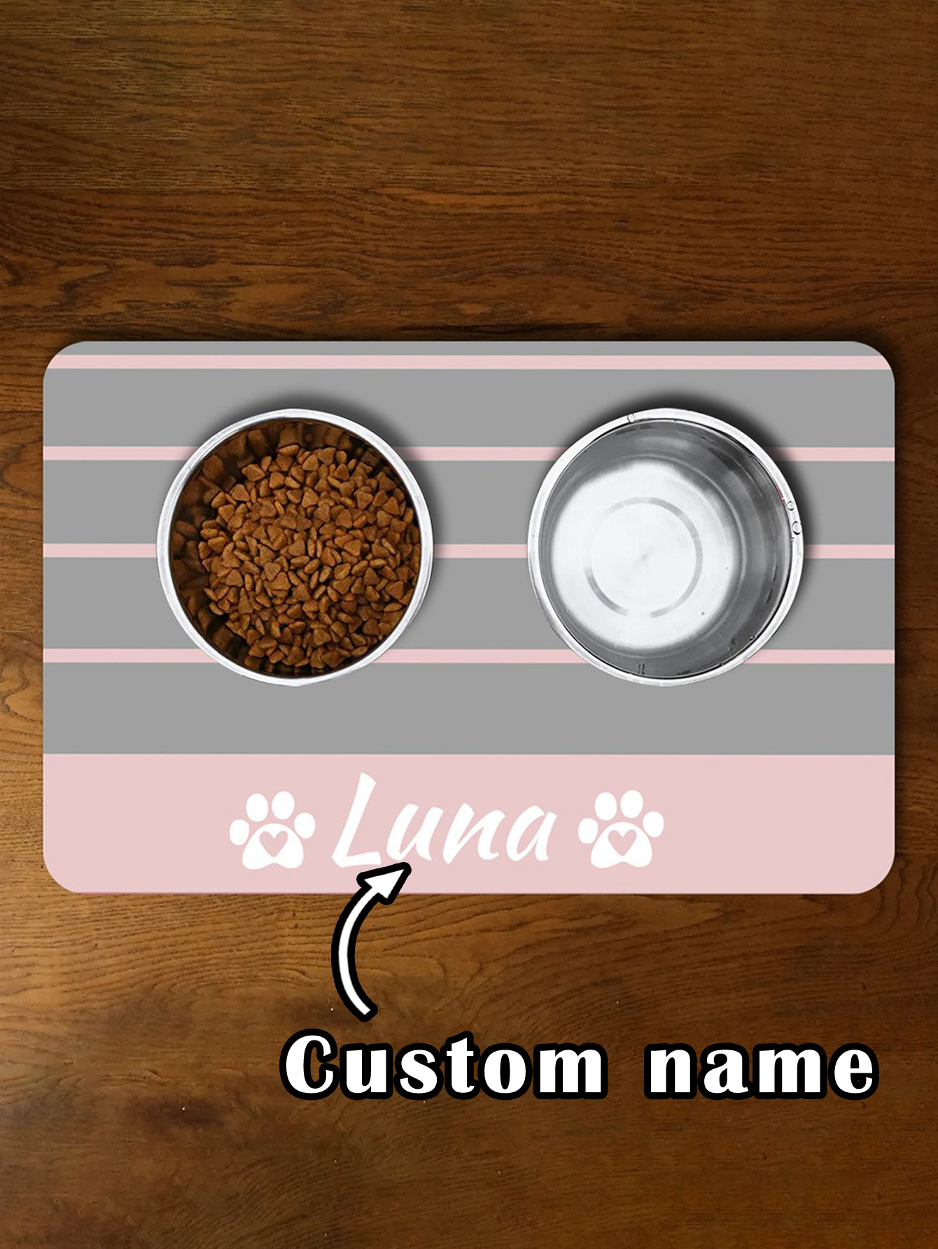 Custom Waterproof Pet Food Mat
